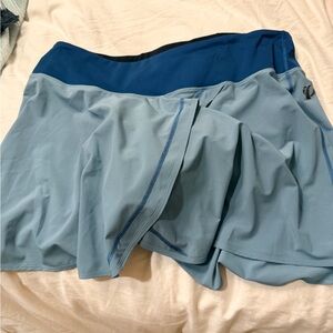 Pearl Izumi Blue Athletic Skort NWT Plus Size